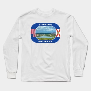 Florida, Orlando City, USA Long Sleeve T-Shirt